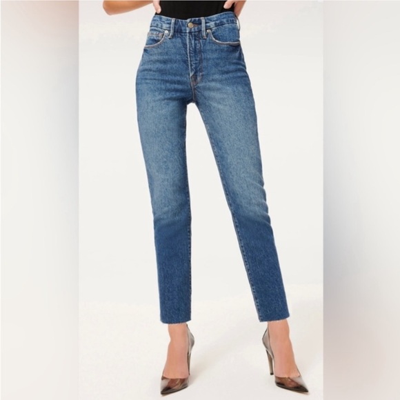 GOOD AMERICAN GOOD LEGS RAW HEM 4/27 - Picture 1 of 4